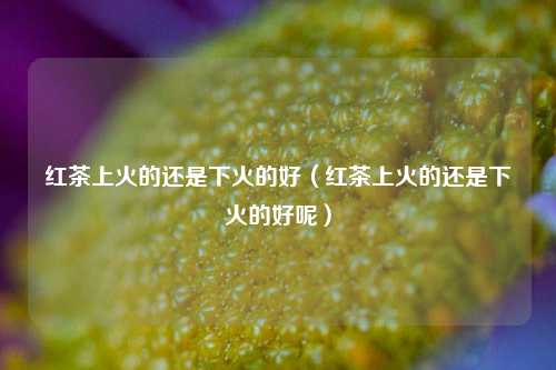红茶上火的还是下火的好（红茶上火的还是下火的好呢）