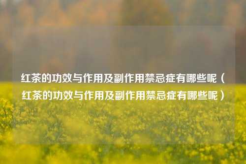 红茶的功效与作用及副作用禁忌症有哪些呢（红茶的功效与作用及副作用禁忌症有哪些呢）