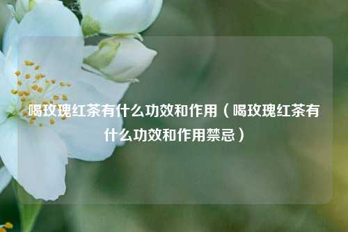喝玫瑰红茶有什么功效和作用（喝玫瑰红茶有什么功效和作用禁忌）