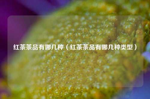 红茶茶品有哪几种（红茶茶品有哪几种类型）